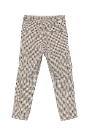 pantalone in viscosa marrone PAOLO PECORA KIDS | PP4108CAMM